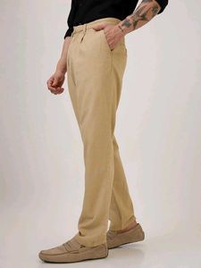 Spykar Men's Biege Pants