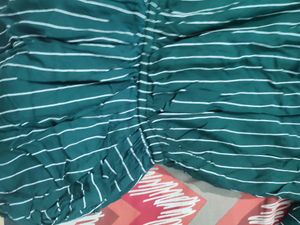 Green Striped Jumpsuit