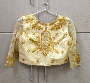 Golden Net Blouse