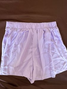Lavender Vest and Shorts Co-ord Set