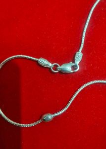 pure silver chain