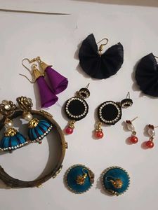 Earrings &amp; Bangle Set