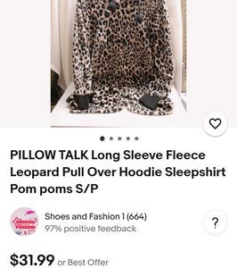 Leopard Print Jacket with Bow Details