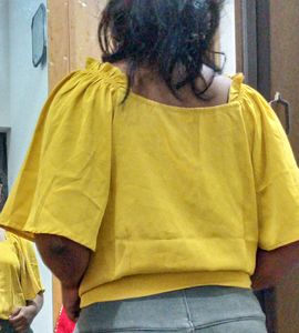 Mustard Yellow Top