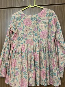 Floral Print Kurta