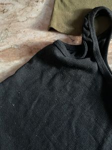 (COMBO of 3) basic ribbed tank tops Set *used*