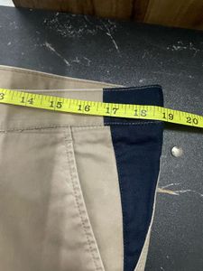 Louis Philippe Men's Beige Chinos