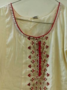 Elegant Embroidered Kurta