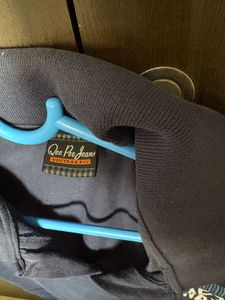 Vintage Blue Graphic Polo Shirt
