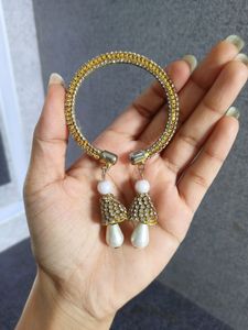 Cuff Dangle Bracelet