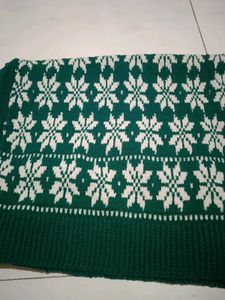 Cozy Snowflake Knit Sweater (Handmade)
