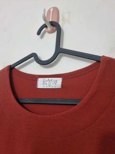 Midi Dress with Bow Sleeves ( Imported)