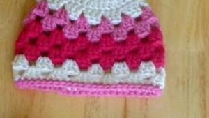 Handmade Granny Square Poncho &amp; Hat Set