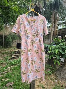 Chic Floral Print Midi Dress