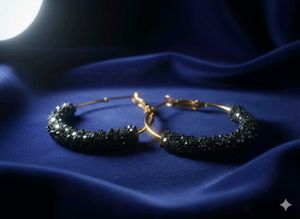 (combo) Hoop Jhumka Earrings