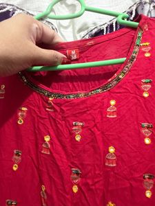 Beautiful Red Ethnic Gown