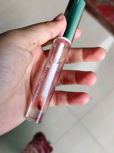 Clear Lip Gloss with Green Cap