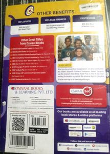 Oswaal Books CBSE Class 12 Science Solved Papers