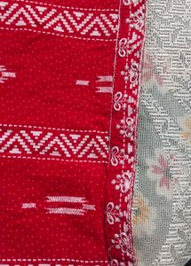 Red Embroidered Kurta