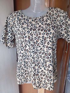 Animal Print Top