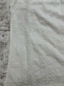 chikankari  pure cotton kurta