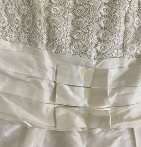 Elegant White Party dress