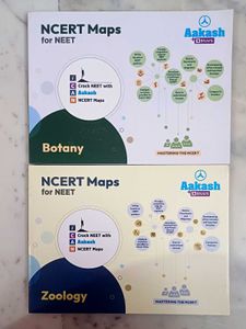 Aakash NEET Bio Full Set + NCERT Maps(XI&amp;XII)