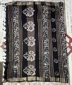 Brand New Trendy Batik Handloom Saree .