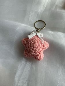Crochet Star Keychains