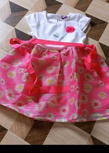 2-3 year Adorable Pink Floral Dress