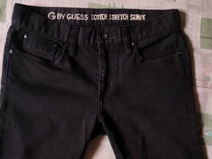 Black Denim Jeans, 100%dark jeans