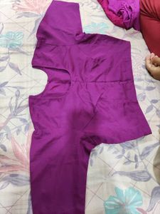 Vibrant Pink Ethnic Blouse pack of 4
