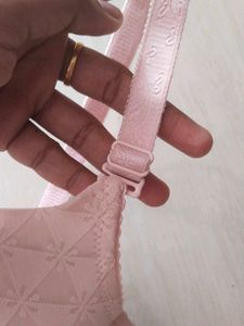 Floral Pattern Bra