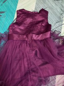 Purple Party Dress