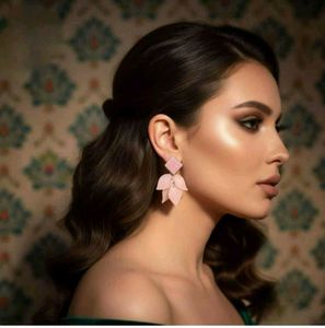 Elegant Petal Drop Earrings pack of 6
