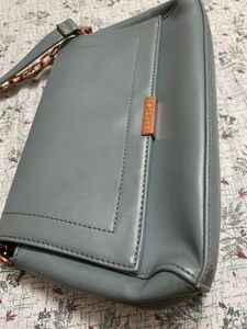 Stylish Grey Chain Shoulder Bag