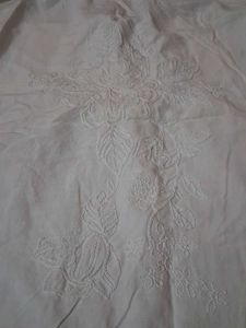 White Embroidered Sundress