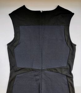 Navy blue &amp; black formal dress