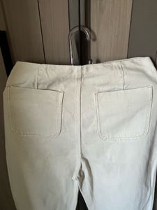 Light Green Wide-Leg Pants