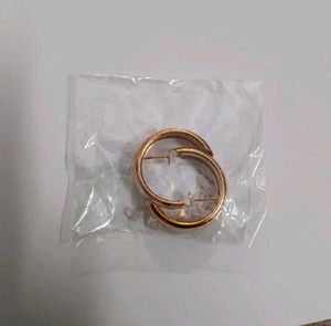 Chunky Gold Hoop Earrings