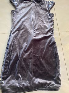Dark Grey Sequined Dress (5.5 To 6.5)