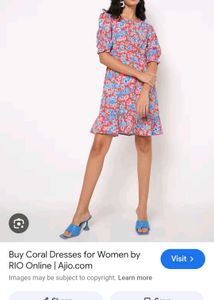 floral print short dress 👗