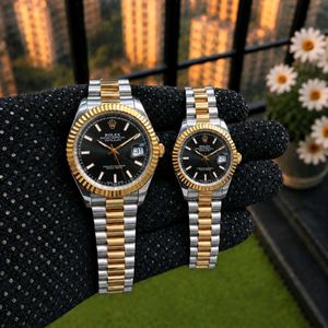 Rolex Datejust Two-Tone Watch Pair