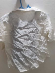 Korean Shirt with Black Top