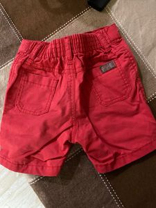 Cute Red Shorts For Girl/boy