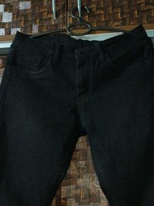 DNMX Black Jeans For Men