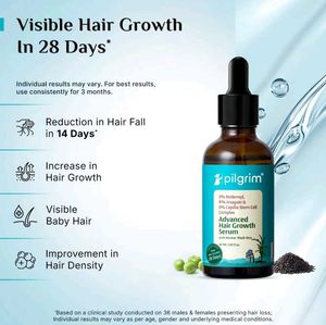 Pilgrim Hair growth Serum