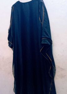 Kaftan Style Black Abaya