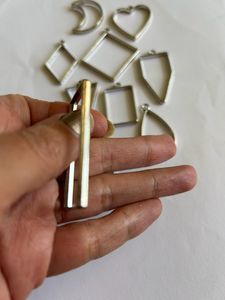 Silver Blanks/Bezel Diy/Resin - Set Of 10
