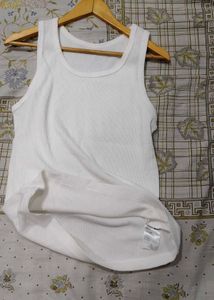 2 White inner vests (uniqlo)
